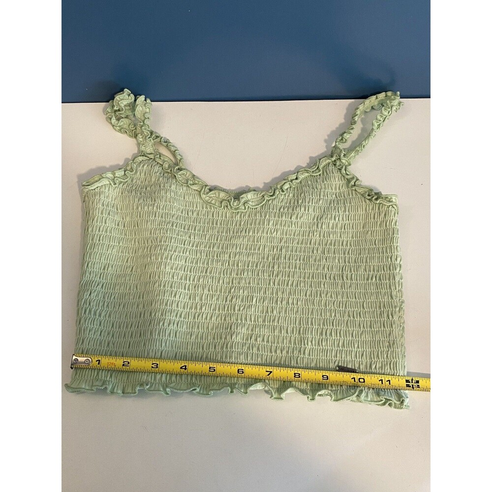 Tank Tops Lot Of 2 Festival Concert Boho Juniors Sz Med Pastel Floral & Solid - Picture 16 of 16